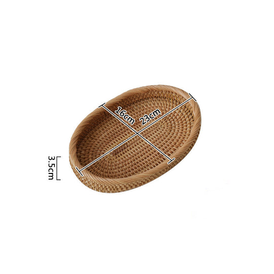 Kvinders Oval Opbevaringskurv Med Moderne Design 6