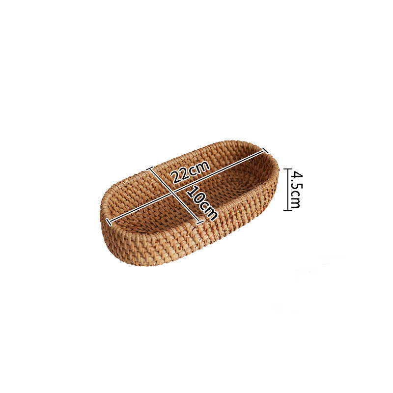 Kvinders Oval Opbevaringskurv Med Moderne Design 7