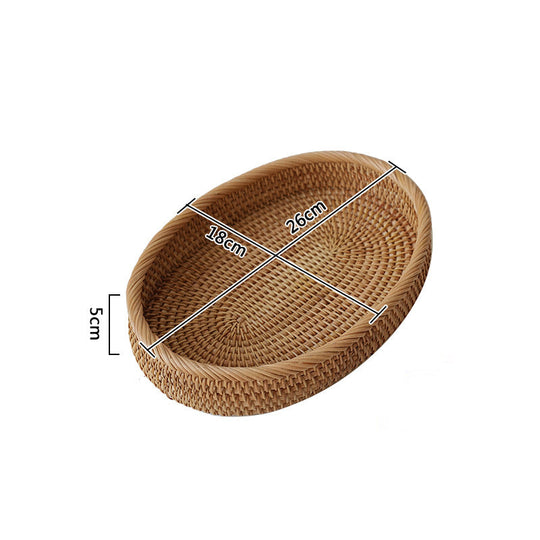 Kvinders Oval Opbevaringskurv Med Moderne Design 9