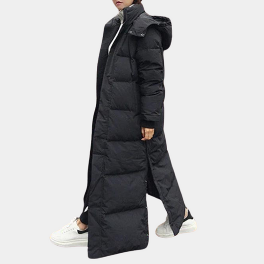 Kvinders Overdimensioneret Vinterfrakke Trendy 2