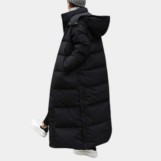 Kvinders Overdimensioneret Vinterfrakke Trendy 3