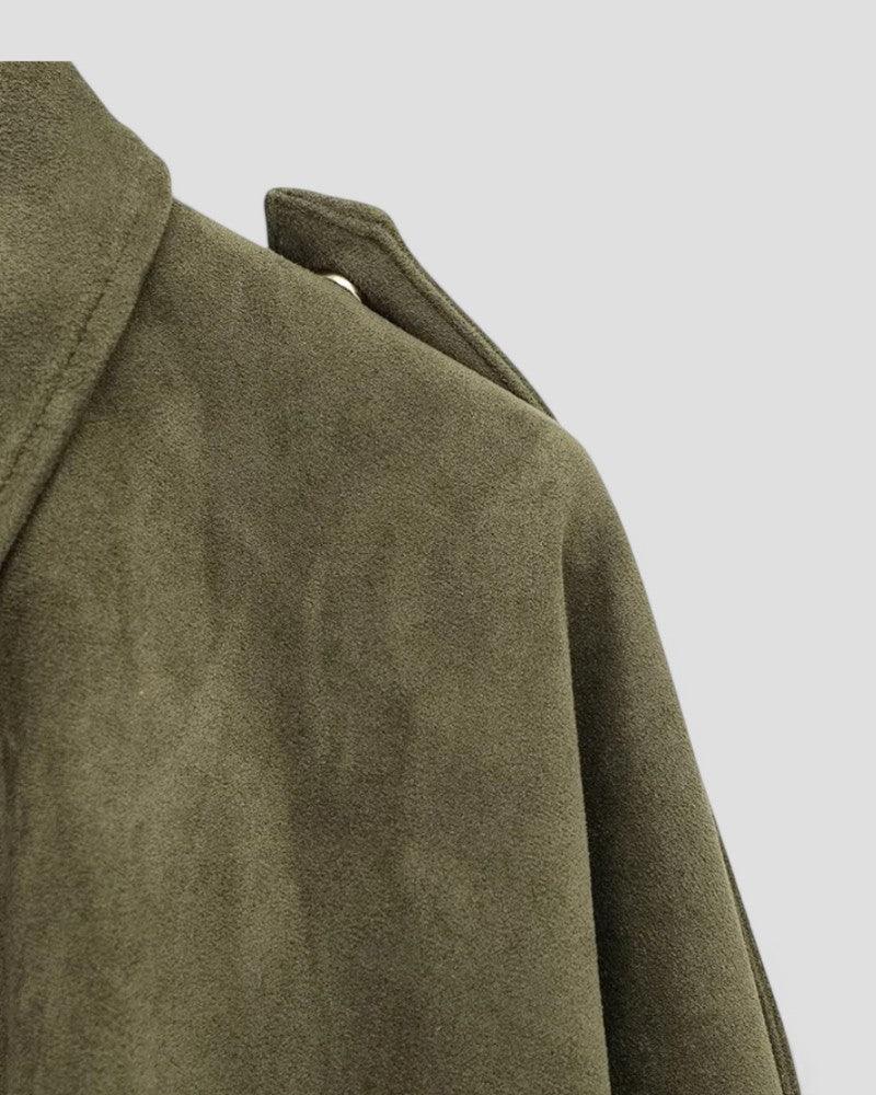 Kvinders Oversized Bomberjakke Med Lynlås 4