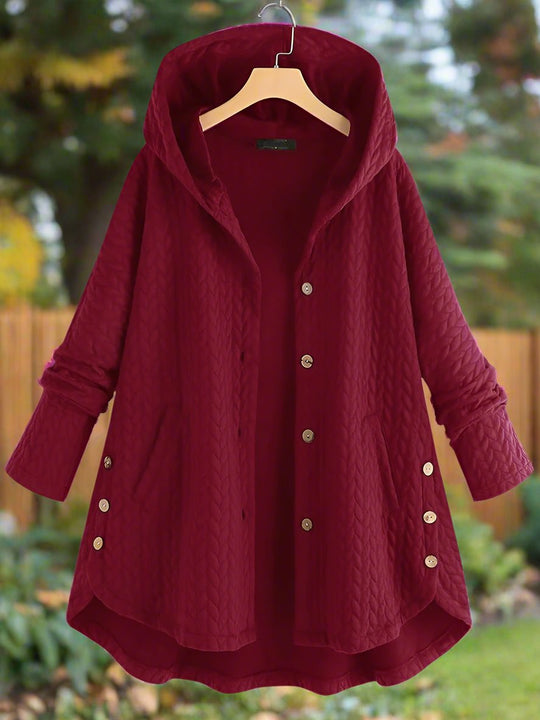 Kvinders Oversized Padded Jakke Asymmetrisk Design 2