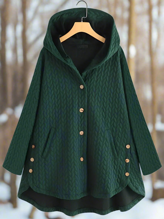 Kvinders Oversized Padded Jakke Asymmetrisk Design 3