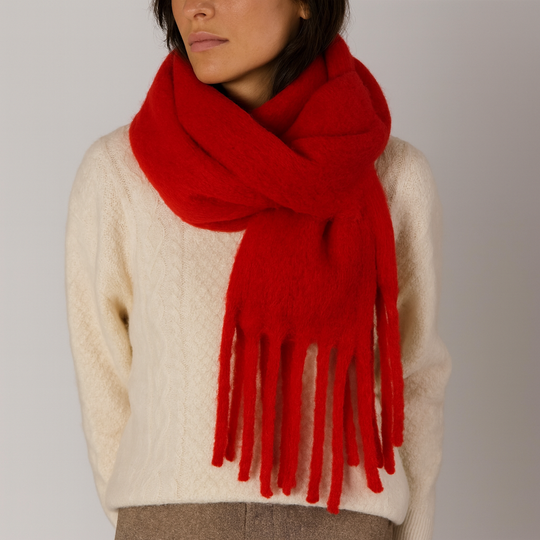 Kvinders Oversized Tørklæde Blødt 1