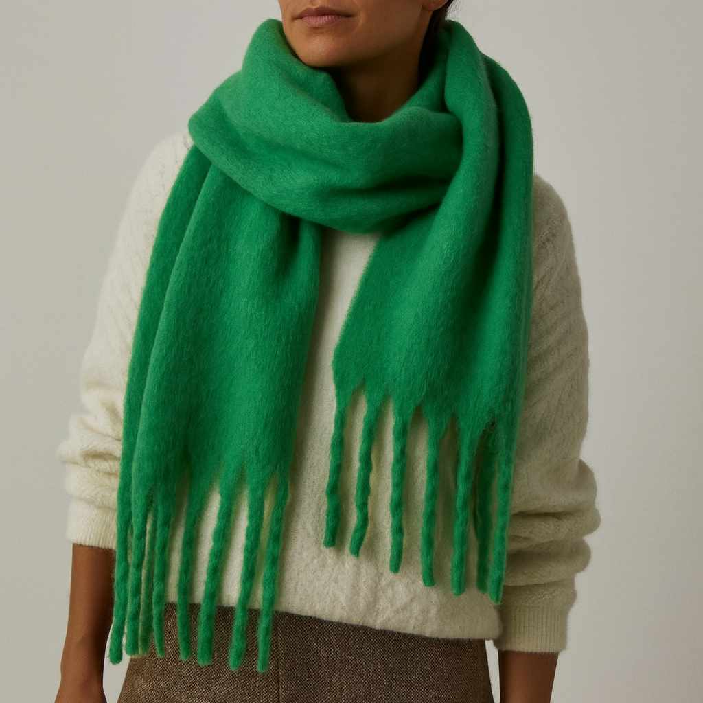 Kvinders Oversized Tørklæde Blødt 5