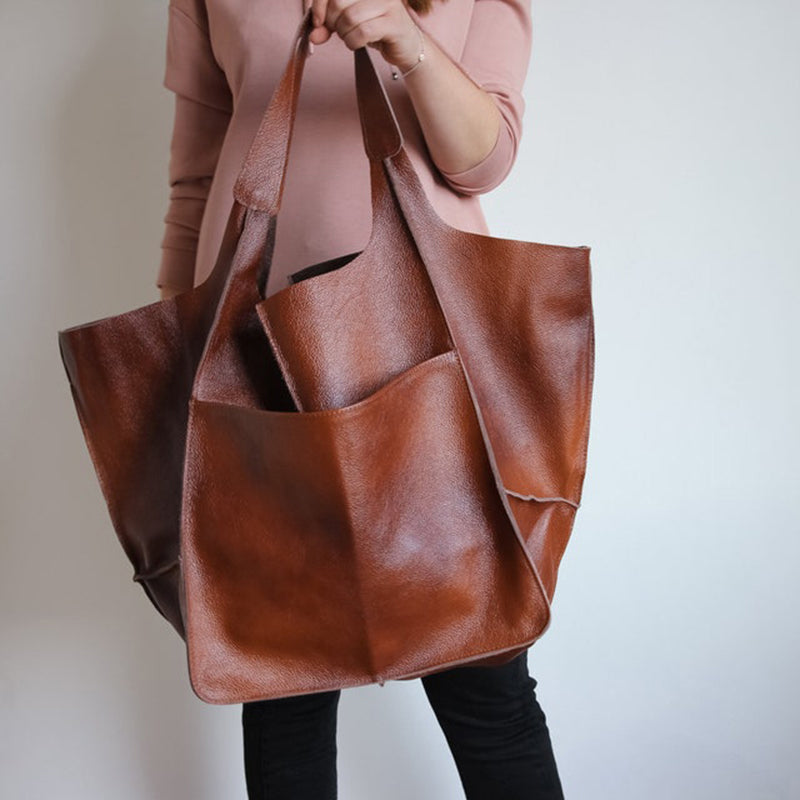 Kvinders Oversized Weekender Taske 10