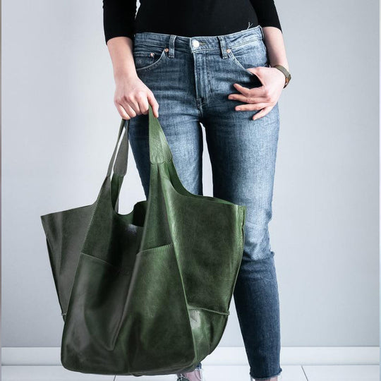 Kvinders Oversized Weekender Taske 11