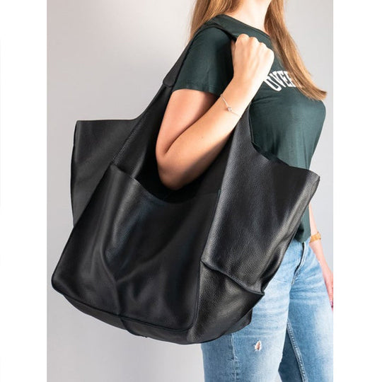 Kvinders Oversized Weekender Taske 7