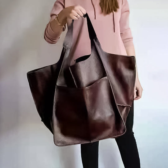 Kvinders Oversized Weekender Taske 9