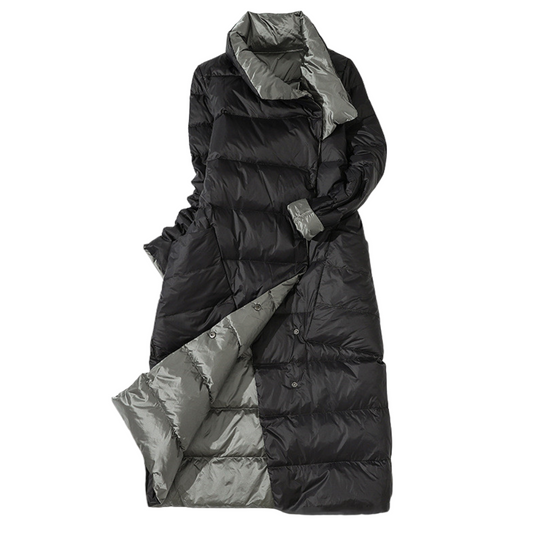 Kvinders Polstret Jakke med Slank Silhuet 0