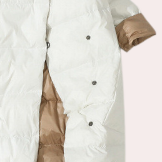 Kvinders Polstret Jakke med Slank Silhuet 3