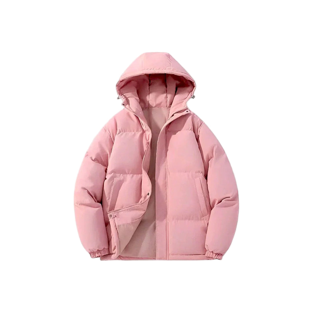 Kvinders Puffer Parka Jakke 0