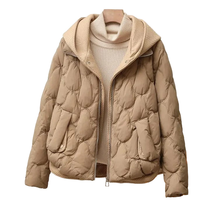 Kvinders Pufferjakke – Quilted Oversized Fit 0