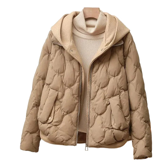 Kvinders Pufferjakke – Quilted Oversized Fit 0