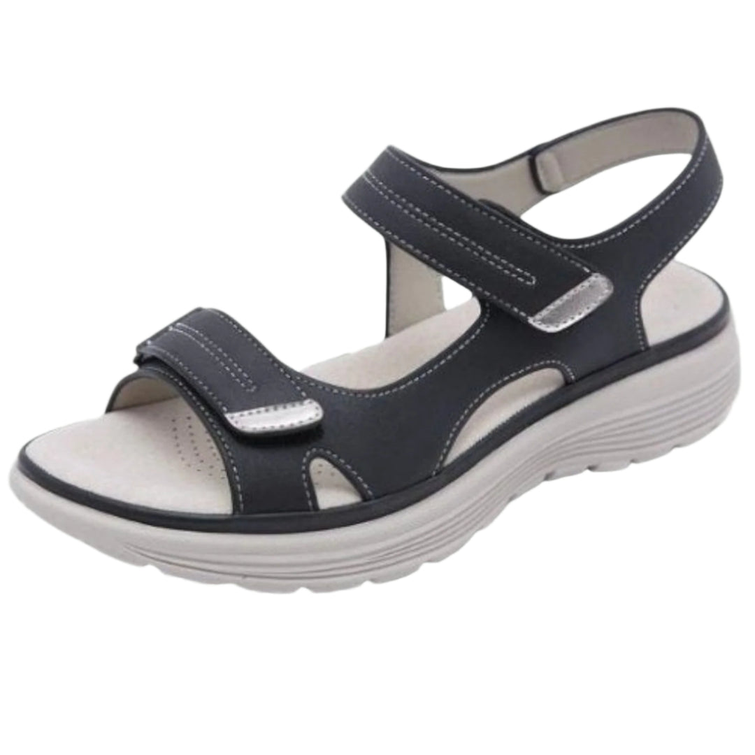 Kvinders Sandaler Justerbar Velcro Åndbart Gummi 0