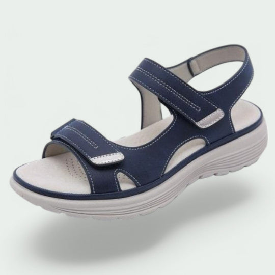 Kvinders Sandaler Justerbar Velcro Åndbart Gummi 4