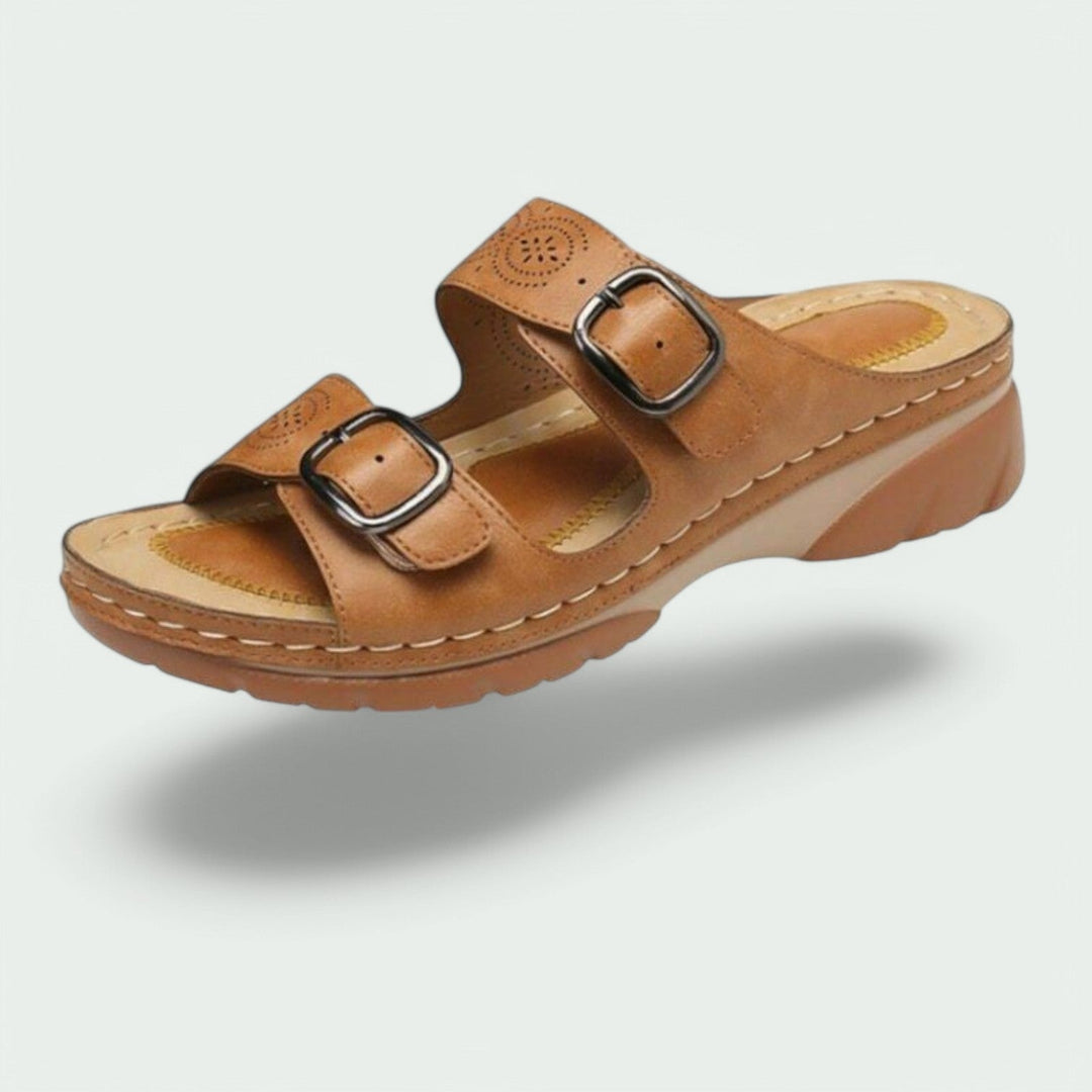 Kvinders Sandaler med Bred Hæl og Justerbar Design 1