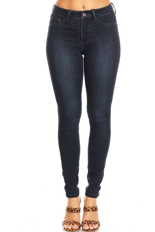 Kvinders Skinny Jeans Høj Talje Denim 0