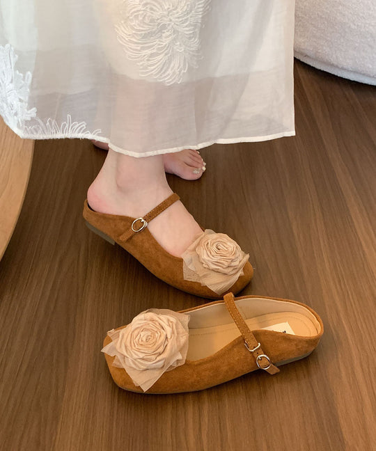 Kvinders Slide Sandaler med Blomsterdesign 2