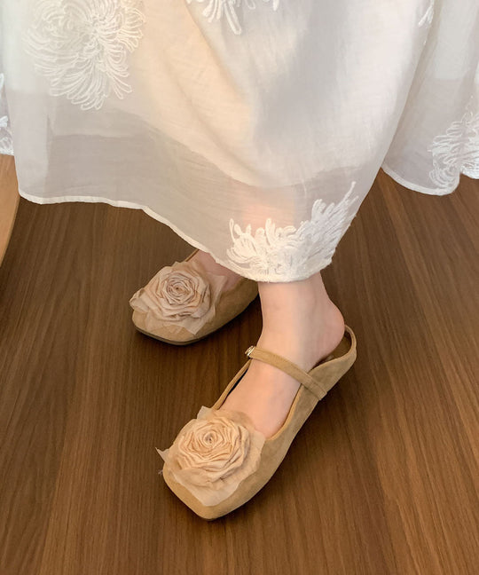 Kvinders Slide Sandaler med Blomsterdesign 3