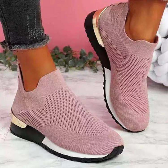 Kvinders Slip-On Sko i Åndbart Design 5