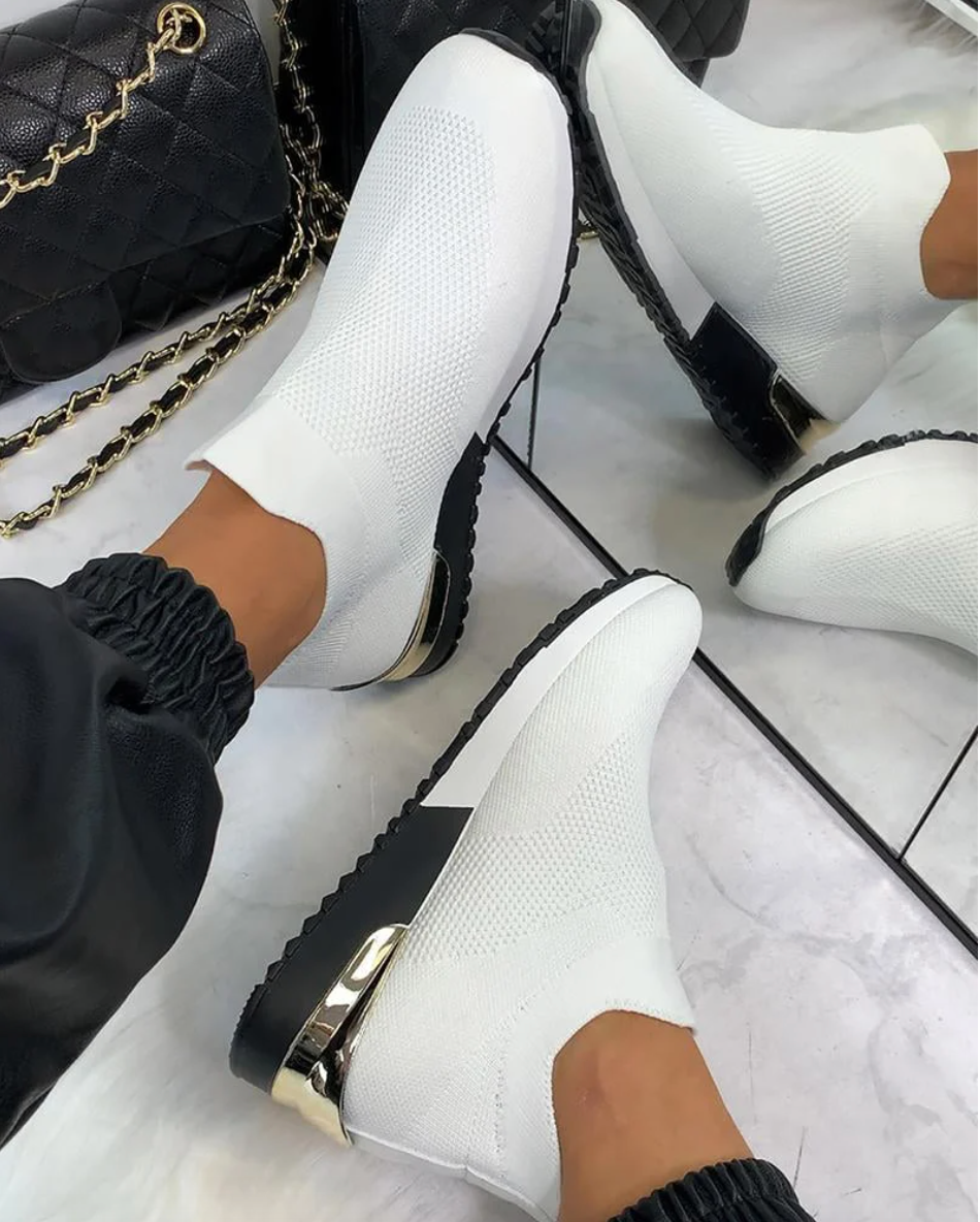 Kvinders Slip-On Sneakers Moderne Design 2