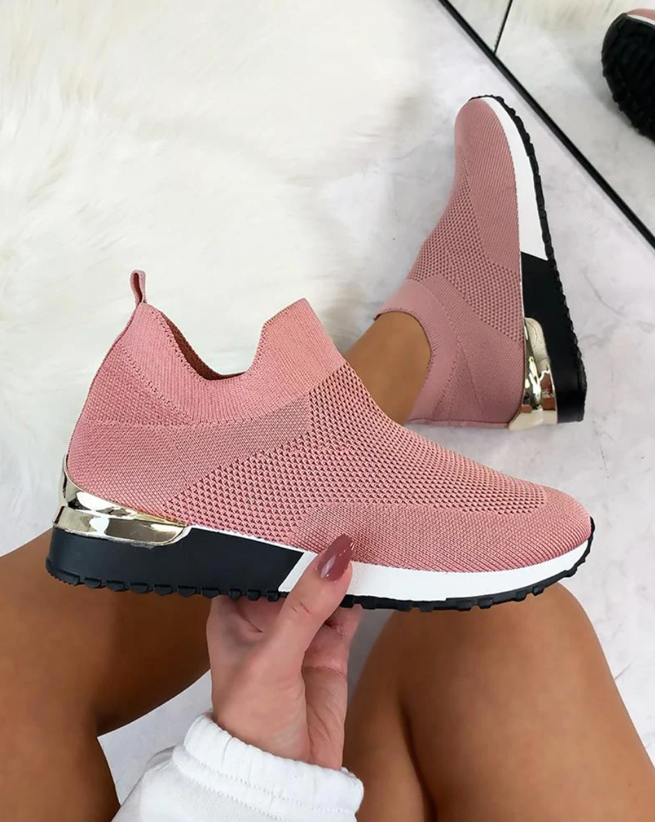 Kvinders Slip-On Sneakers Moderne Design 3