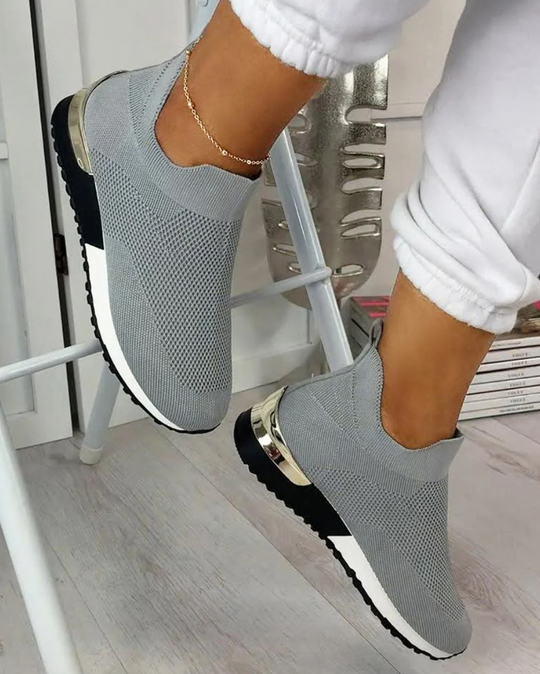 Kvinders Slip-On Sneakers Moderne Design 4