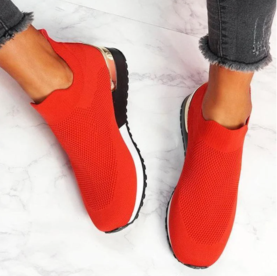 Kvinders Slip-On Sneakers Moderne Design 5