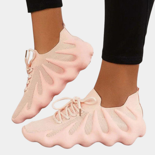 Kvinders Sneakers Åndbar Overdel Skridsikker Sål 5