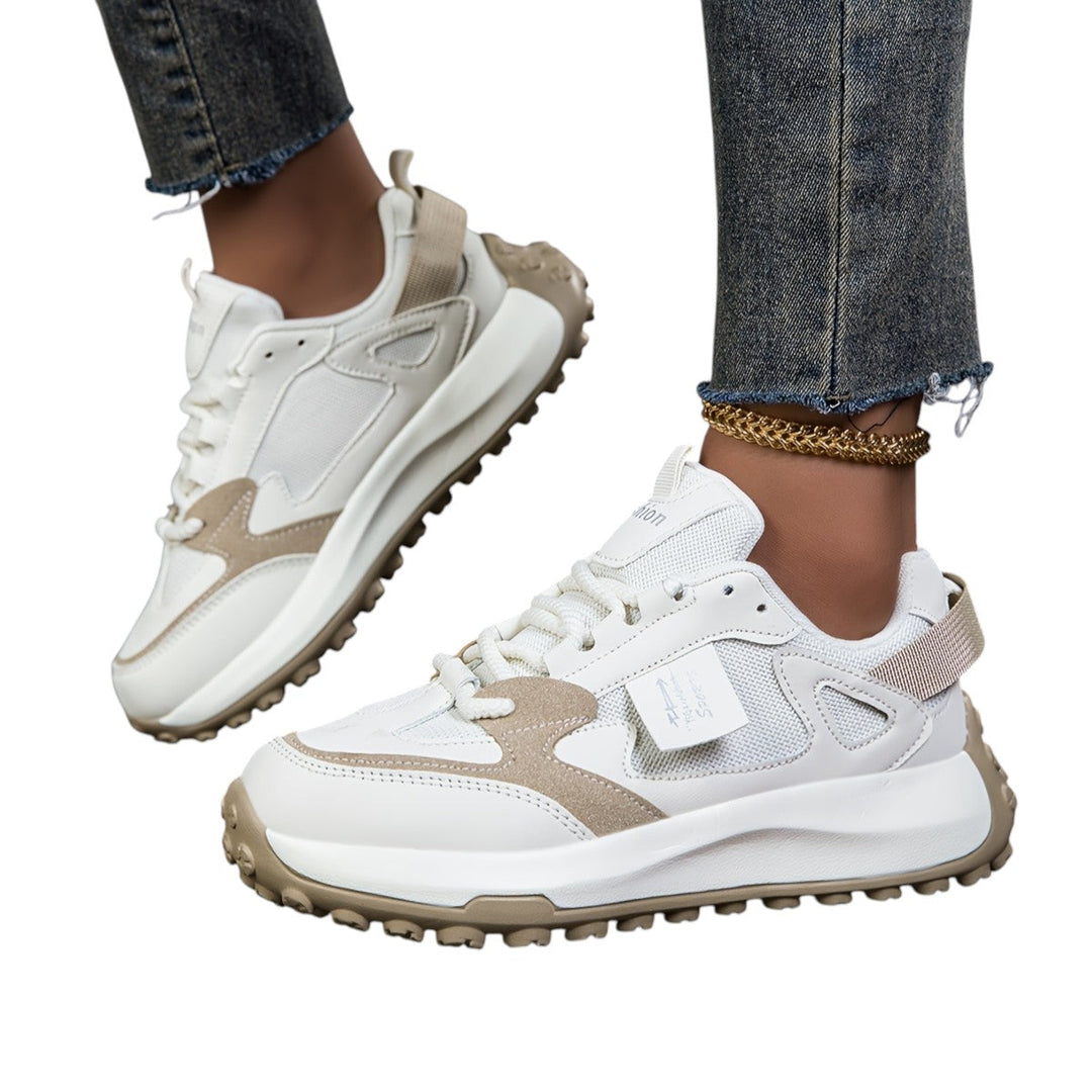 Kvinders Sneakers Høj Sål Trendy 0