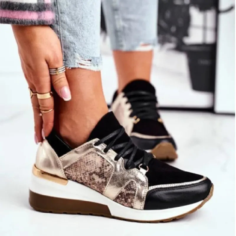Kvinders Sneakers Komfortabel Design 5
