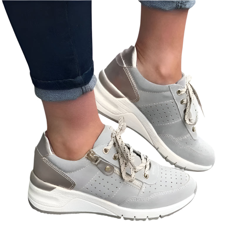 Kvinders Sneakers Komfortabelt Design Læder 0