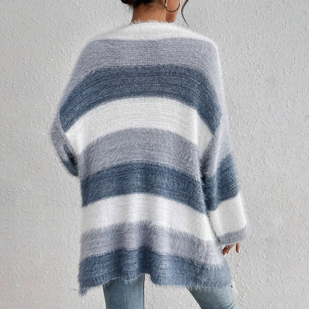 Kvinders Strikket Cardigan Oversized 2