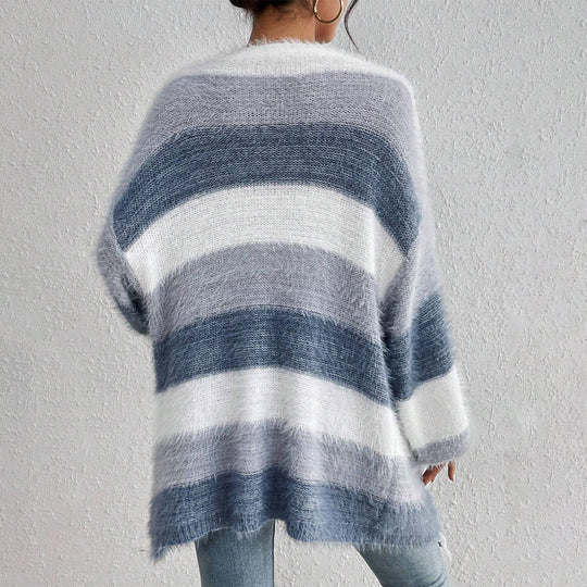 Kvinders Strikket Cardigan Oversized 2
