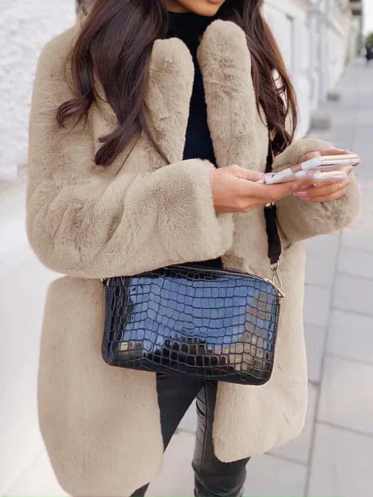 Kvinders Teddy Frakke - Oversized Pasform - Plush Faux Fur 5