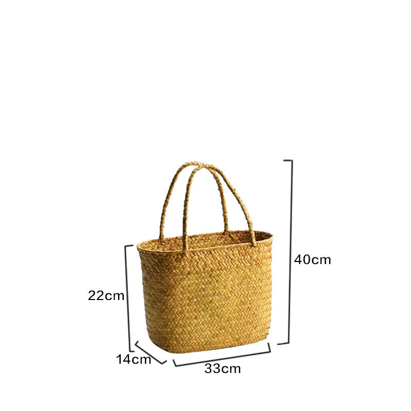 Kvinders Tote Taske Håndlavet Rummelig Design 0
