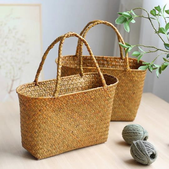 Kvinders Tote Taske Håndlavet Rummelig Design 1