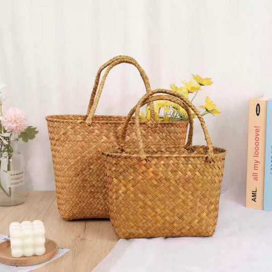 Kvinders Tote Taske Håndlavet Rummelig Design 3