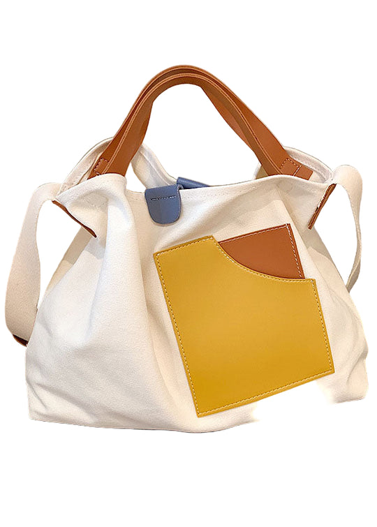 Kvinders Tote Taske med Patchwork Design 0