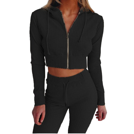 Kvinders Tracksuit Casual Stil Moderne Design 0