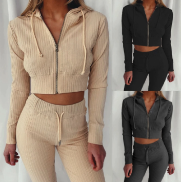 Kvinders Tracksuit Casual Stil Moderne Design 1