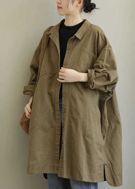 Kvinders Trench Coat med Peter Pan Krave 1