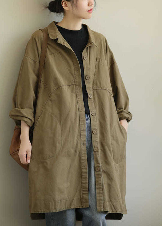 Kvinders Trench Coat med Peter Pan Krave 2