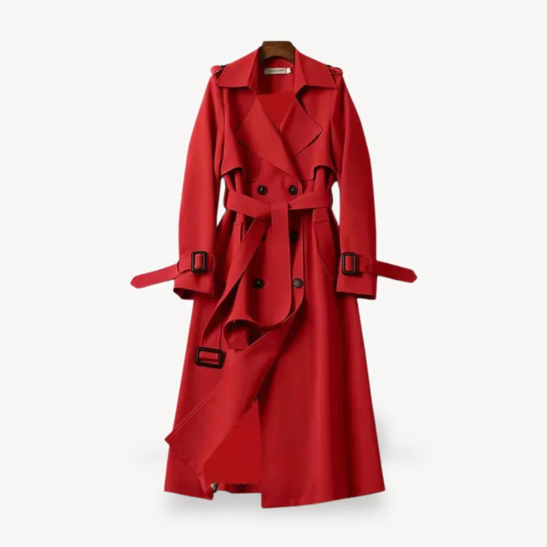 Kvinders Trenchcoat Jakke Klassisk Stil 1