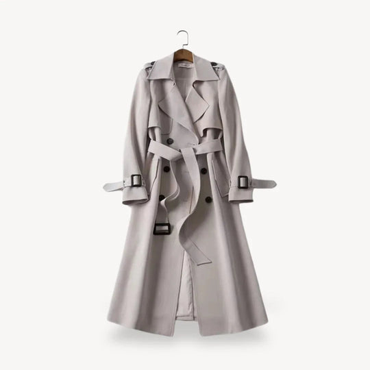 Kvinders Trenchcoat Jakke Klassisk Stil 2