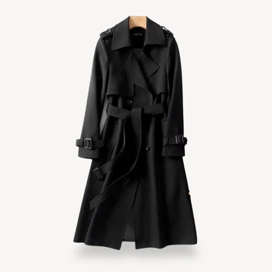 Kvinders Trenchcoat Jakke Klassisk Stil 3