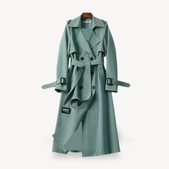 Kvinders Trenchcoat Jakke Klassisk Stil 5
