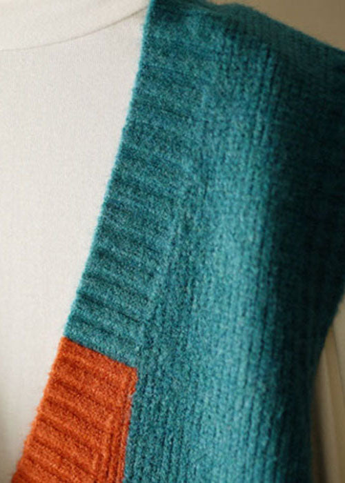 Kvinders V-hals Strik Vest 4